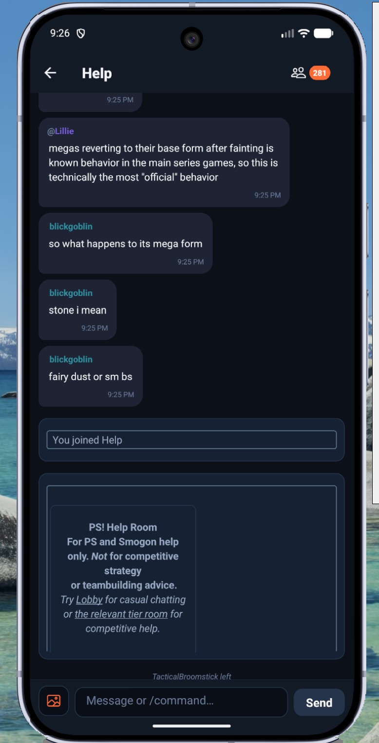 Chat room