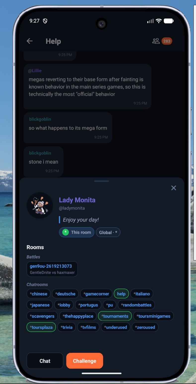 User profile